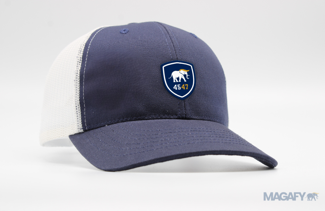 THE TRUCKER  - 4547 (Navy/White)