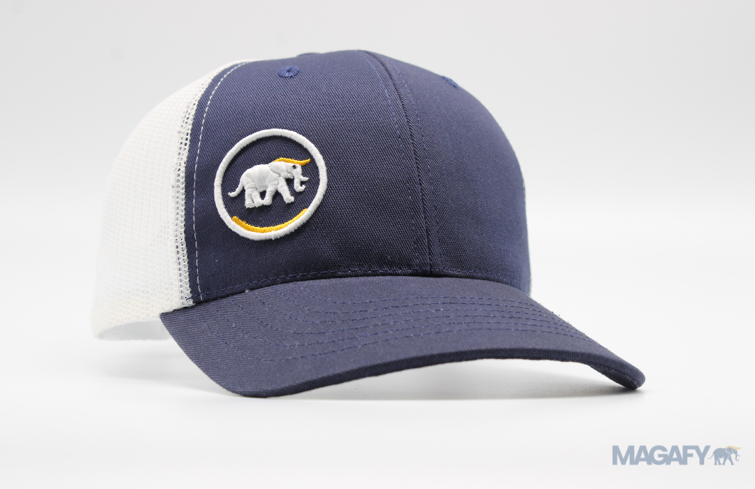 THE TRUCKER - VICTORY SMILE (Navy/White)
